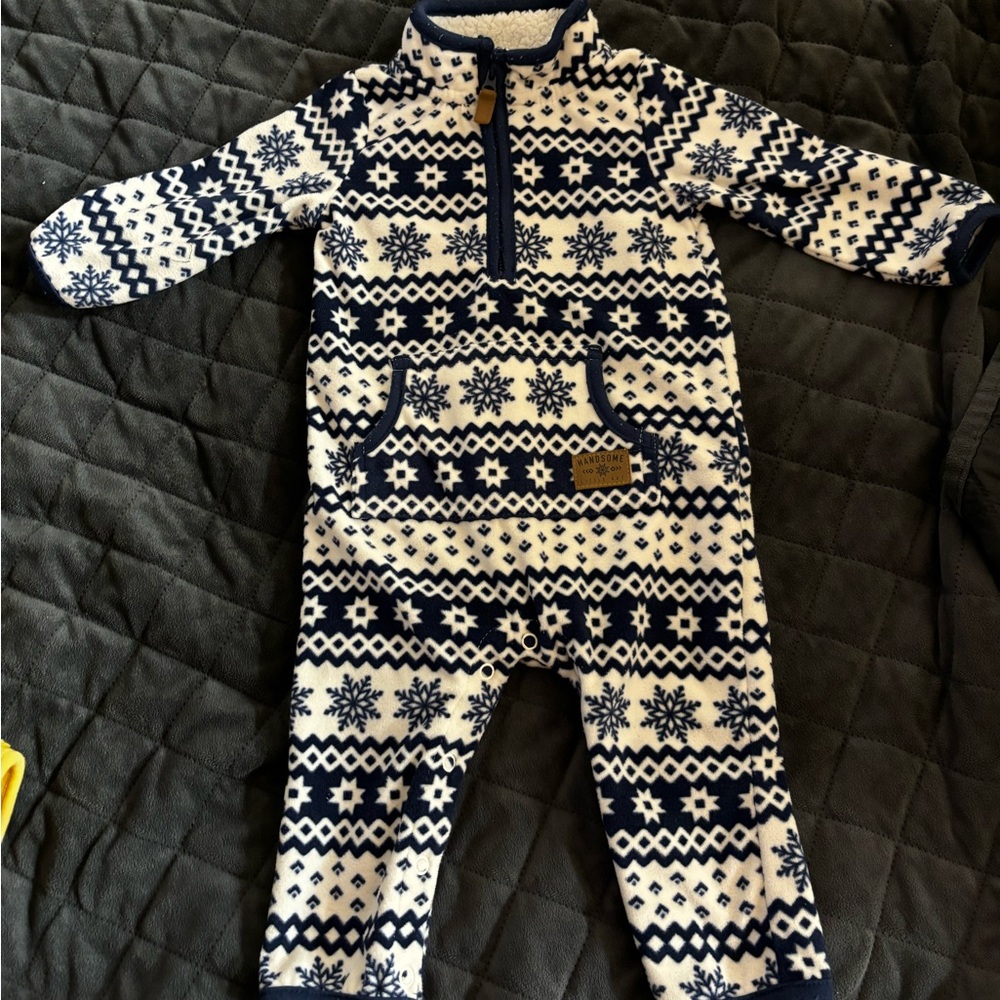 Boy winter one piece